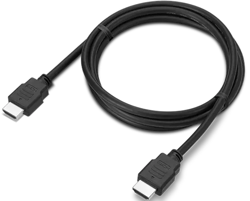 Lenovo 4X91U92141 HDMI cable 1.8 m HDMI Type A (Standard) Black - Thumbnail 2