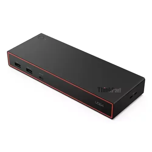 Lenovo 40BF0135UK Wired USB4 100 W 1000 Mbit/s Black Eclipse Black - Image 1