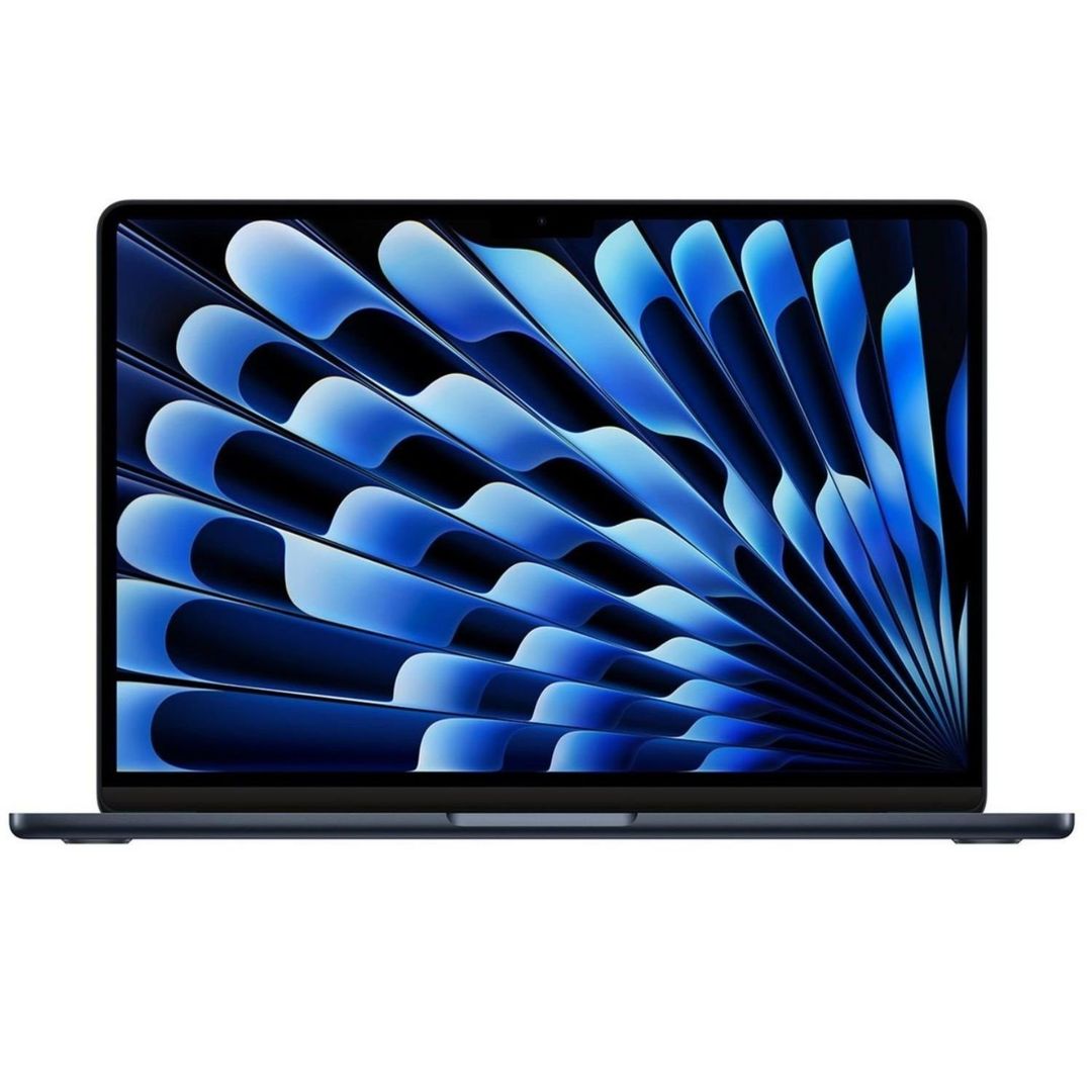 Apple MacBook Air 13-inch : M3 chip with 8-core CPU and 8-core GPU, 8GB, 256GB SSD - Midnight - Image 1