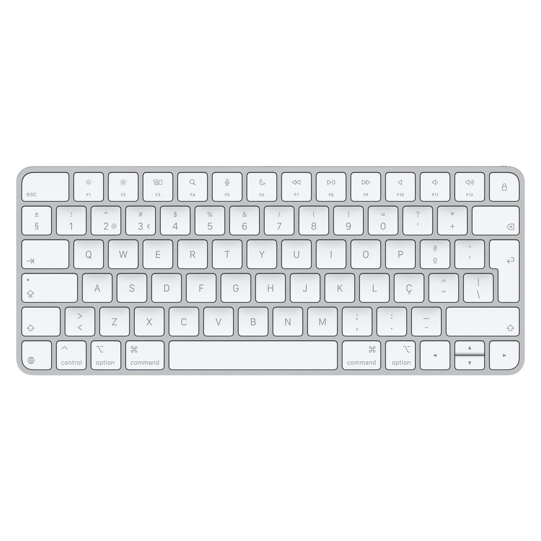 Apple Magic keyboard Universal USB + Bluetooth QWERTY Portuguese White - Image 1