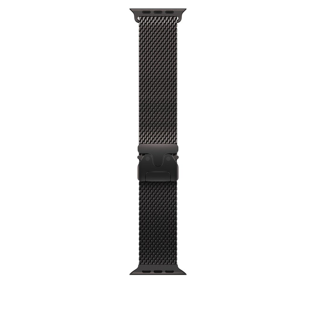 Apple 49mm Black Titanium Milanese Loop - Large - Image 1