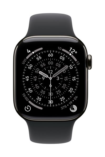 Apple MXLK3ZM/A Smart Wearable Accessories Band Black Fluoroelastomer