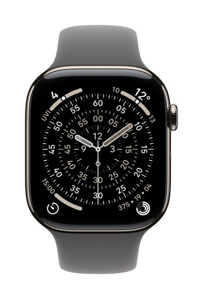 Apple MXLY3ZM/A Smart Wearable Accessories Band Grey Fluoroelastomer