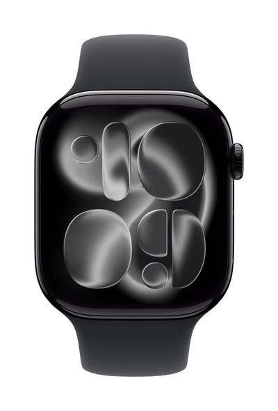 Apple MXM23ZM/A Smart Wearable Accessories Band Black Fluoroelastomer