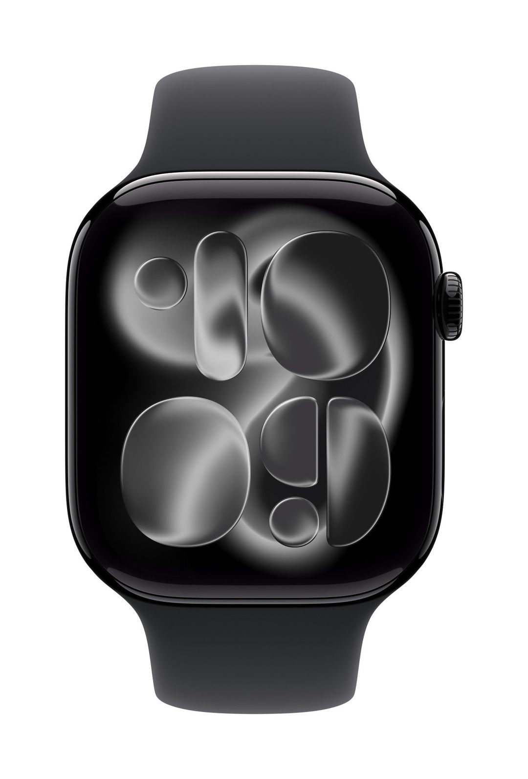 Apple MXM43ZM/A Smart Wearable Accessories Band Black Fluoroelastomer - Image 1