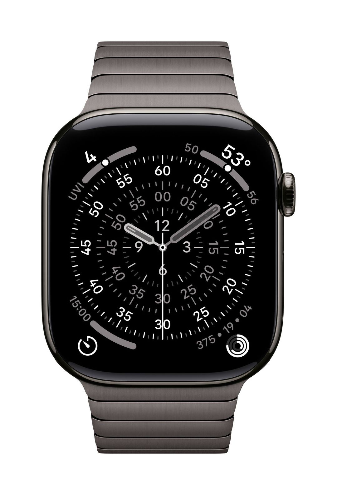 Apple 46mm Slate Link Bracelet - Image 1