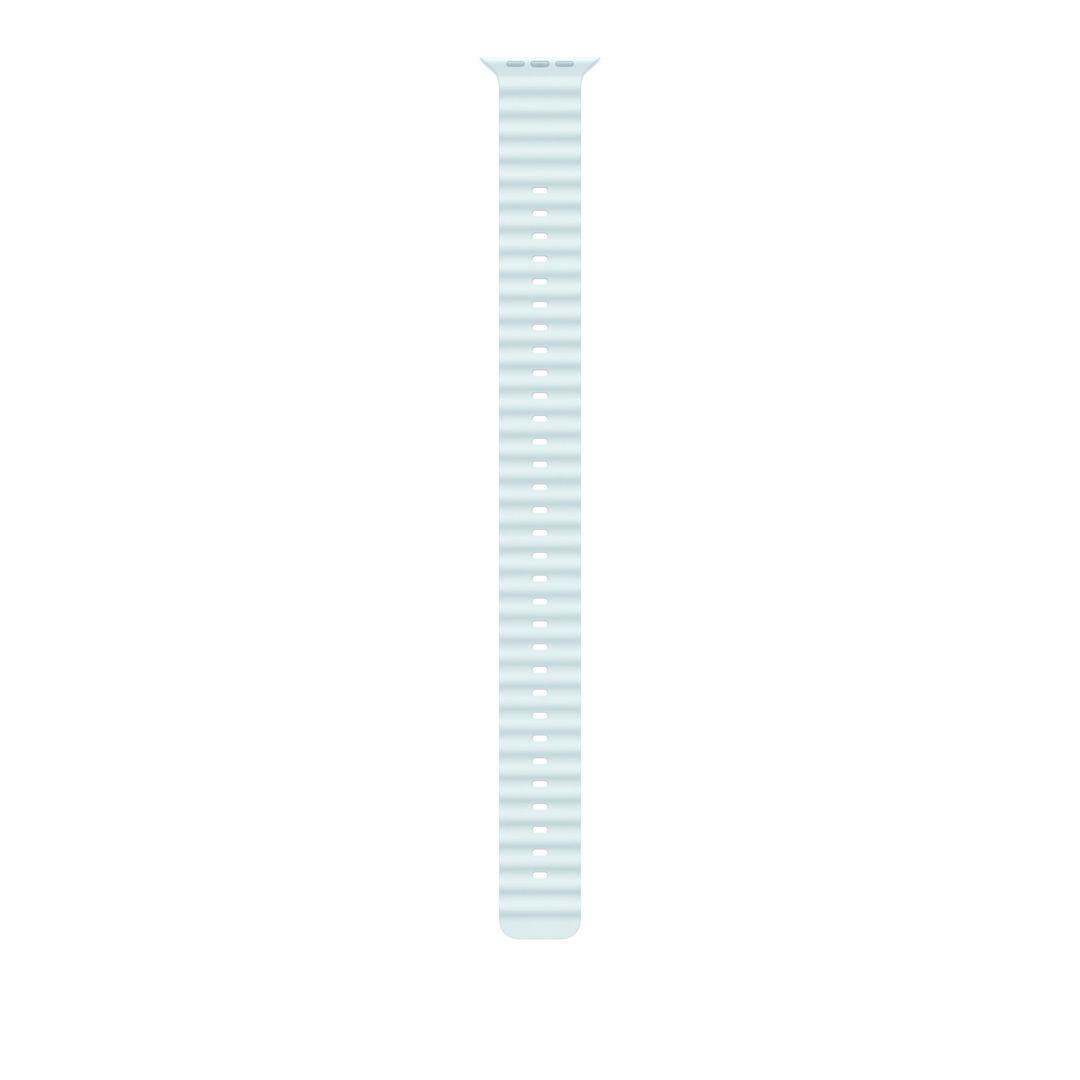 Apple 49mm Ice Blue Ocean Band Extension - Natural Titanium Finish - Image 1