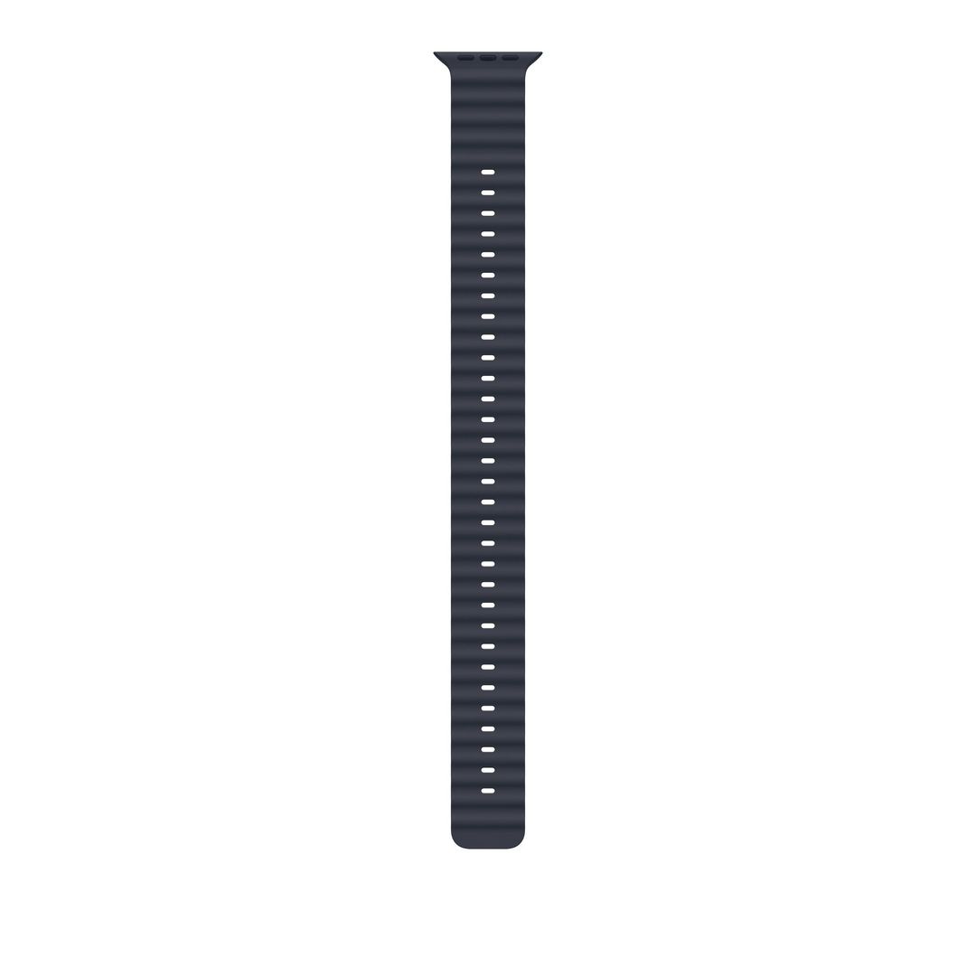 Apple 49mm Navy Ocean Band Extension - Natural Titanium Finish - Image 1