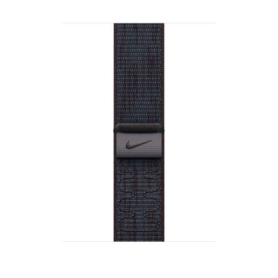 Apple 46mm Black/Blue Nike Sport Loop