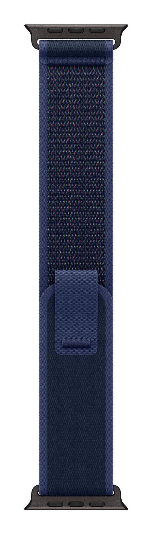 Apple 49mm Blue Trail Loop - M/L - Black Titanium Finish - Image 1