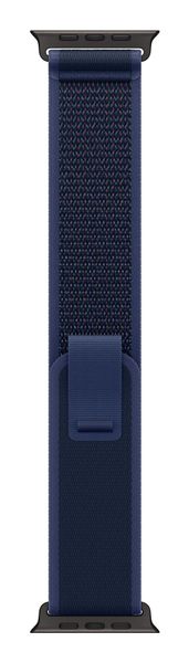 Apple 49mm Blue Trail Loop - M/L - Black Titanium Finish
