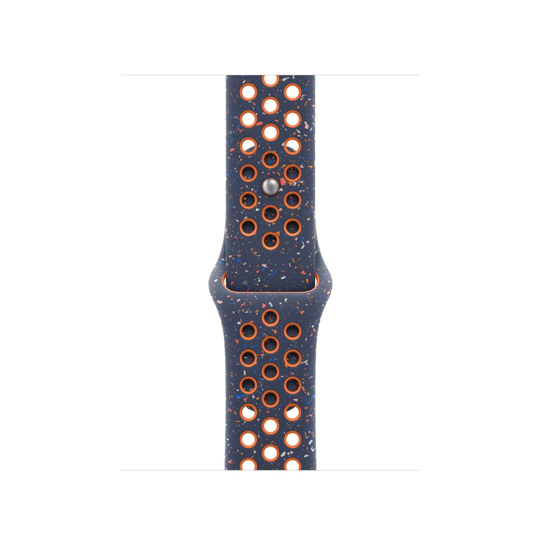 Apple MC2E4ZM/A Smart Wearable Accessories Band Blue, Orange Fluoroelastomer - Image 1