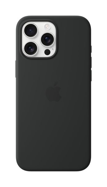 Apple iPhone 16 Pro Max Silicone Case with MagSafe - Black