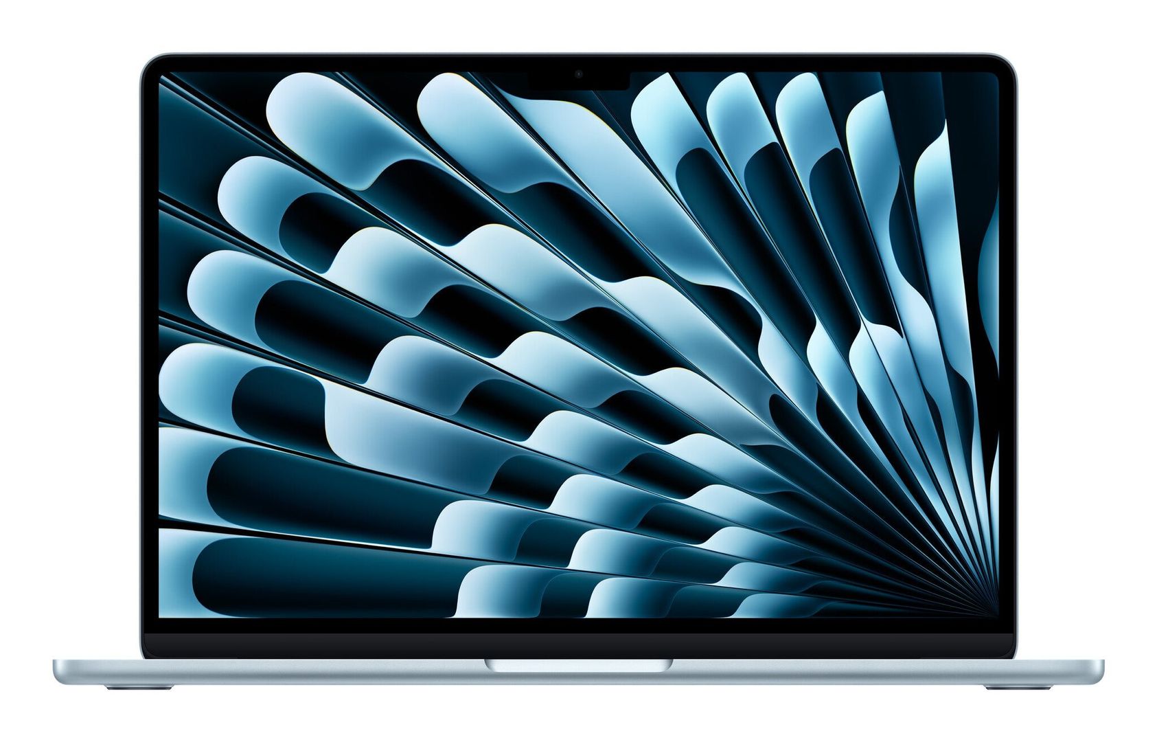 Apple MacBook Air 13-inch : M4 chip with 10-core CPU and 10-core GPU, 24GB, 512GB SSD - Sky Blue - Image 1