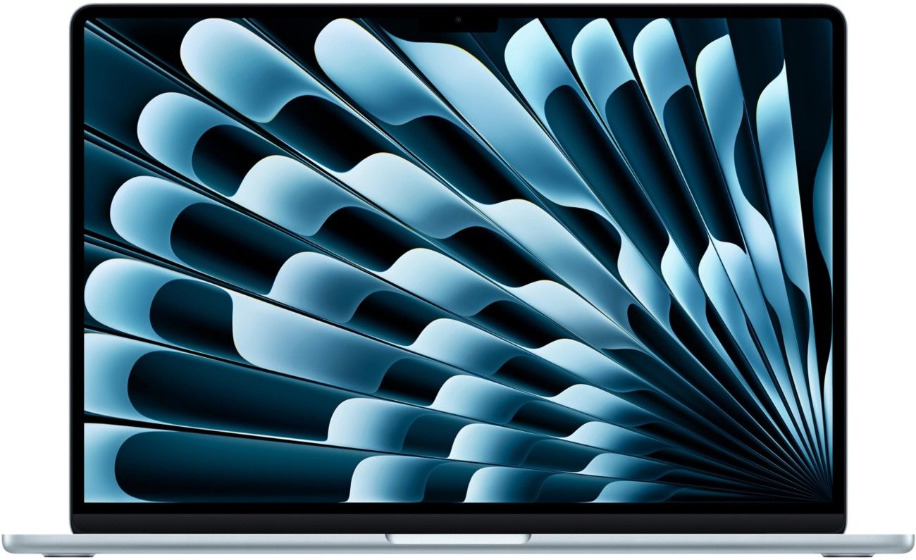 Apple MacBook Air Apple M M4 Laptop 38.9 cm (15.3") 16 GB 256 GB SSD Wi-Fi 6E (802.11ax) macOS Sequoia Blue - Image 1
