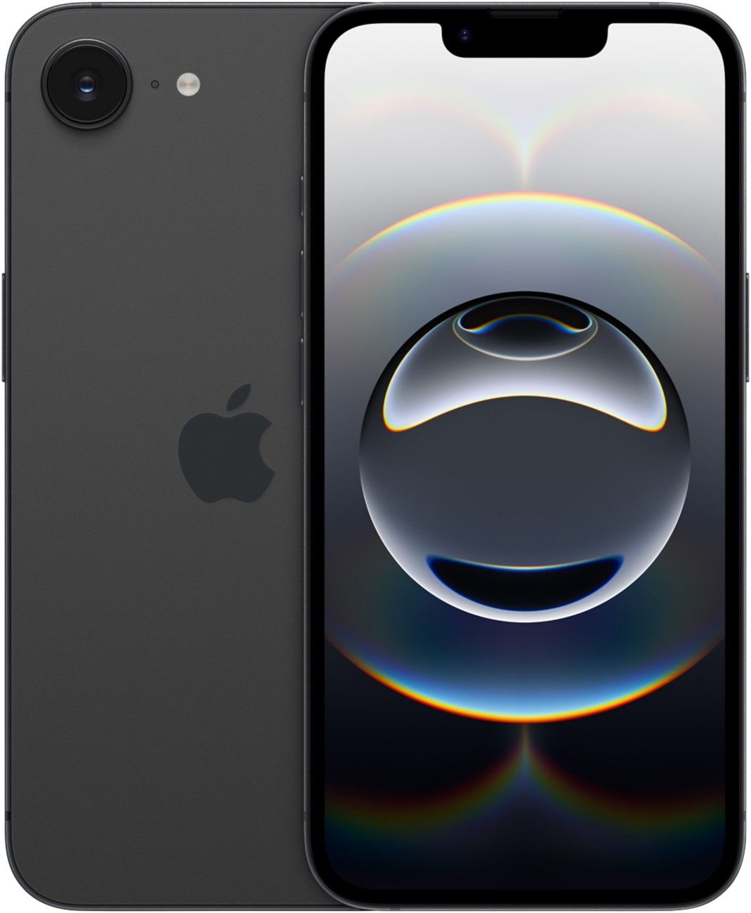 Apple iPhone 16e 15.5 cm (6.1") Dual SIM iOS 18 5G USB Type-C 256 GB Black - Image 1