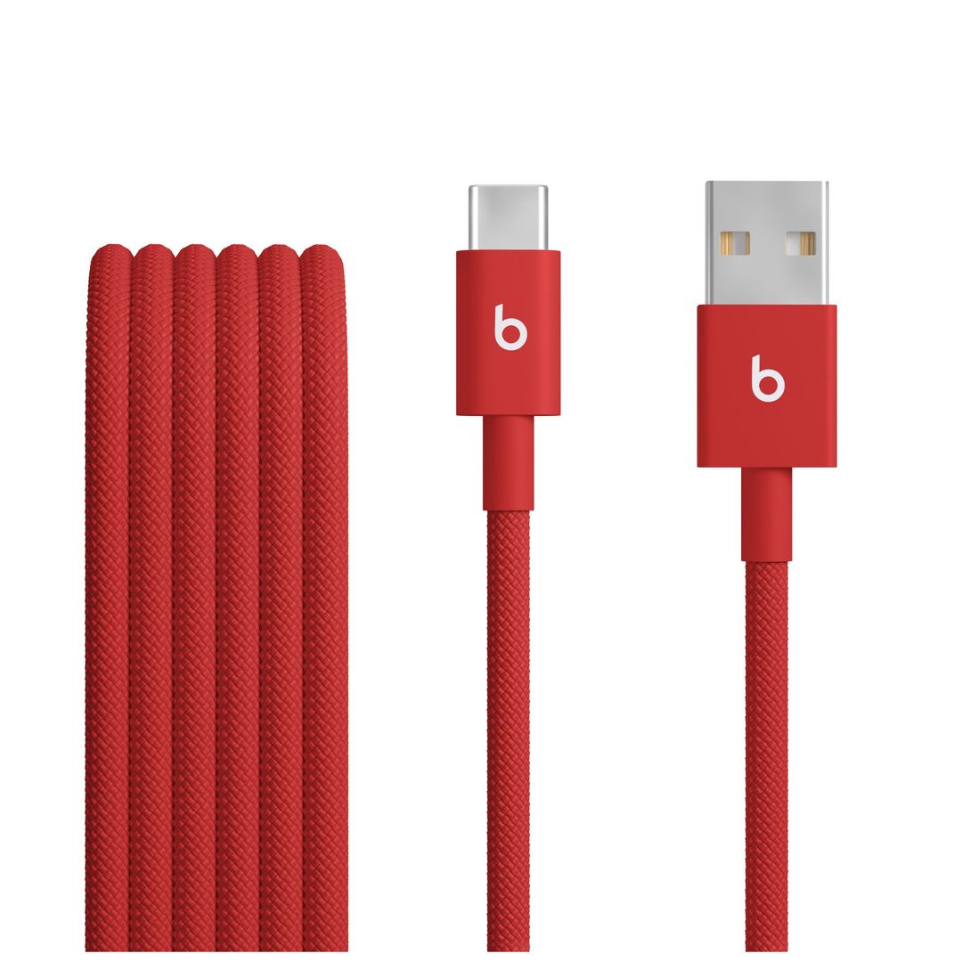 Apple Beats USB cable USB 2.0 1.5 m USB A USB C Red - Image 1
