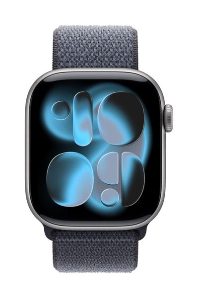 Apple MFFC4ZM/A Smart Wearable Accessories Band Blue Nylon, Recycled polyester, Spandex