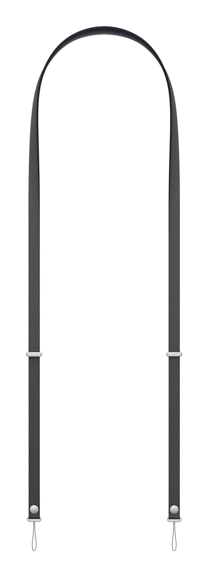 Apple Crossbody Strap - Black - Image 1