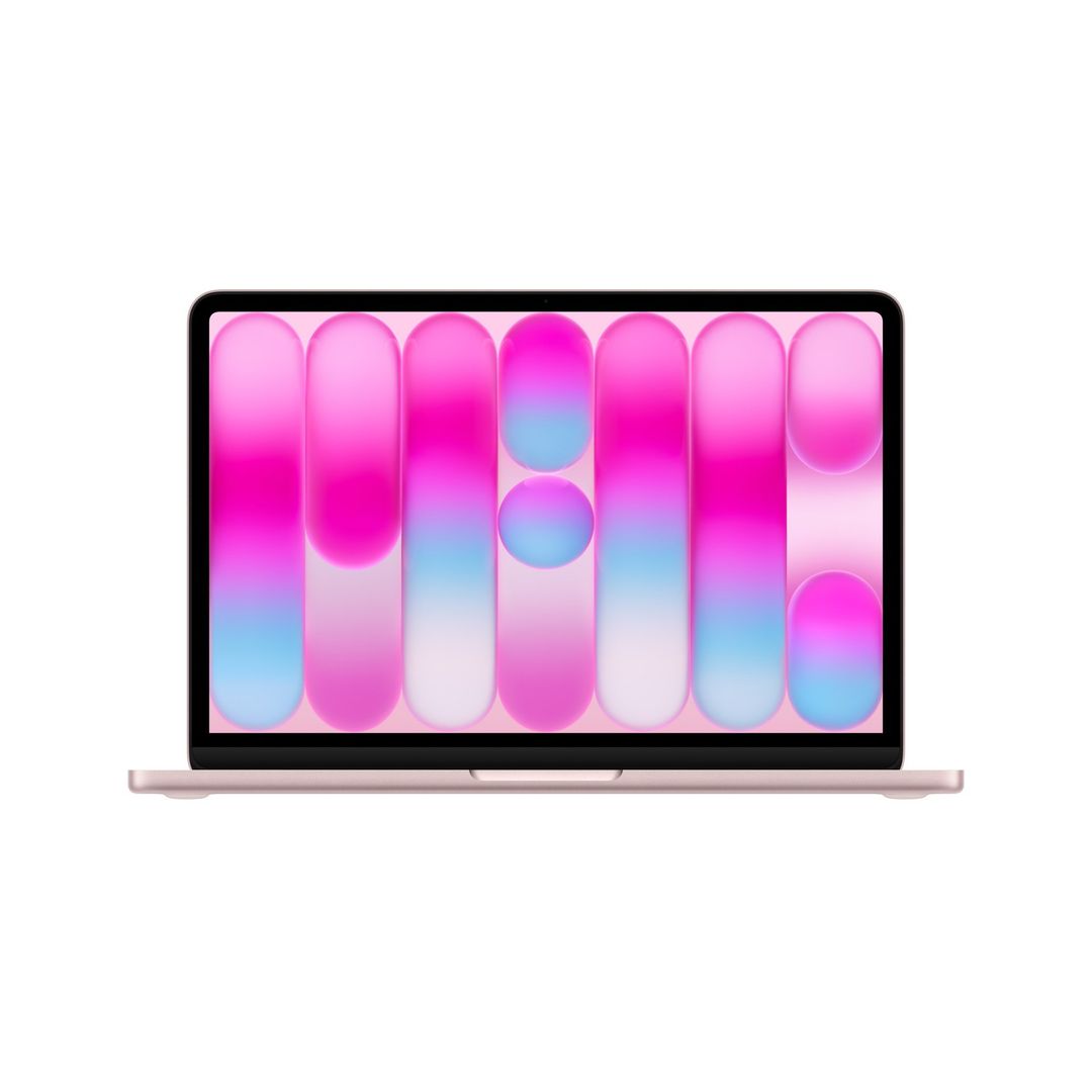 Apple MacBook Neo 13-inch : A18 Pro chip with 6‑core CPU and 5‑core GPU, 8GB, 256GB SSD - Blush - Image 1