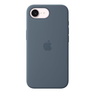Apple iPhone 17e Silicone Case with MagSafe – Anchor Blue