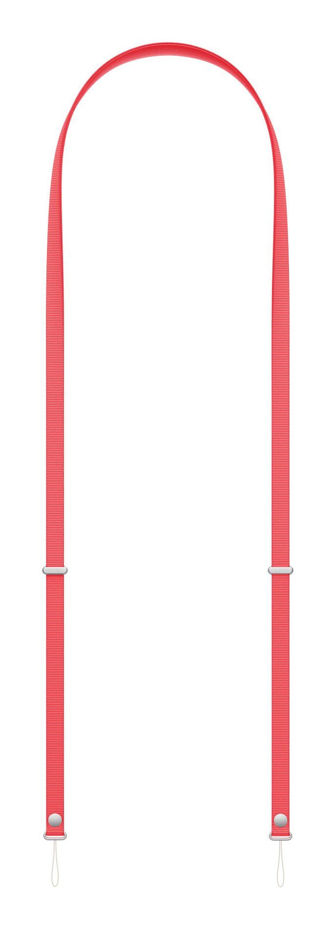 Apple Crossbody Strap - Bright Guava - Image 1