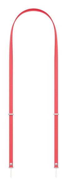 Apple Crossbody Strap - Bright Guava