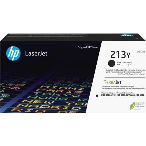 HP 213Y Extra High Yield Black Original LaserJet Toner Cartridge - Image 1