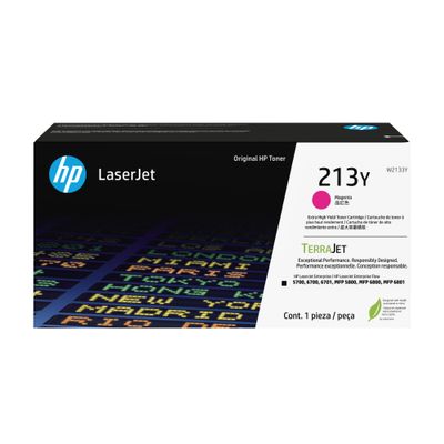 HP 213Y Extra High Yield Magenta Original LaserJet Toner Cartridge
