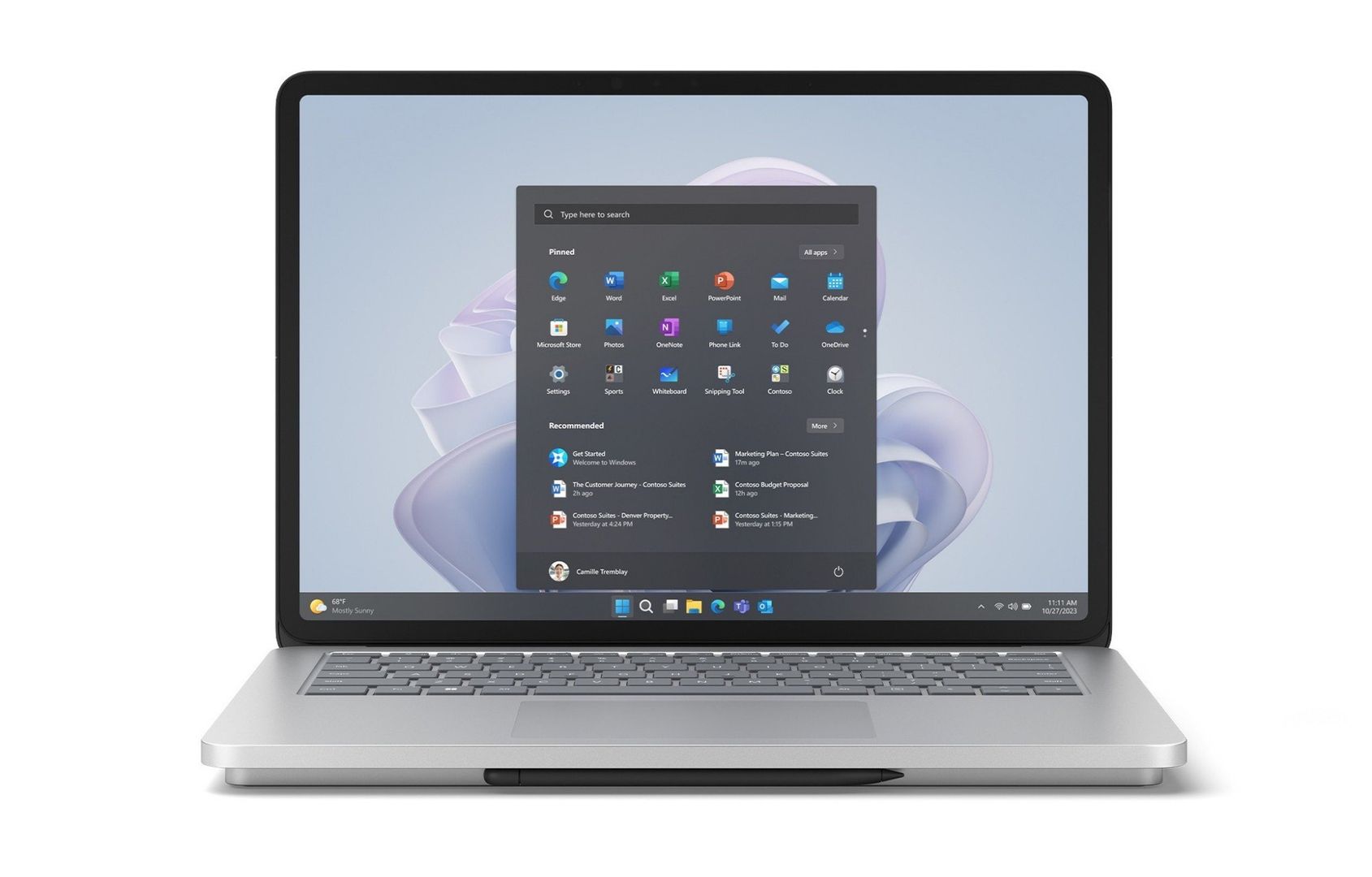 Microsoft Surface Laptop Studio 2 Intel® Core™ i7 i7-13800H Hybrid (2-in-1) 36.6 cm (14.4") Touchscreen 16 GB LPDDR5x-SDRAM 512 GB SSD Wi-Fi 6E (802.11ax) Windows 11 Pro Platinum - Image 1