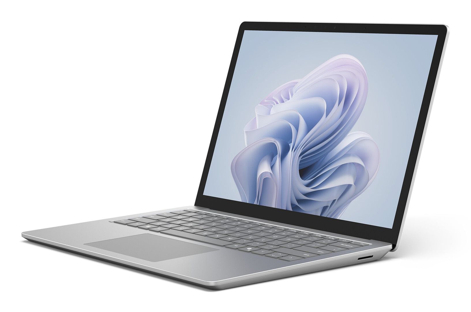 Microsoft Surface Laptop 6 Intel Core Ultra 5 135H 34.3 cm (13.5") Touchscreen 16 GB LPDDR5x-SDRAM 256 GB SSD Wi-Fi 6E (802.11ax) Windows 11 Pro Platinum - Image 1