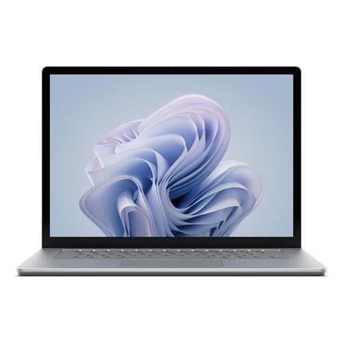 Microsoft Surface Laptop 6 Intel Core Ultra 7 165H 38.1 cm (15") Touchscreen 32 GB LPDDR5x-SDRAM 512 GB SSD Wi-Fi 6E (802.11ax) Windows 11 Pro Platinum - Image 1