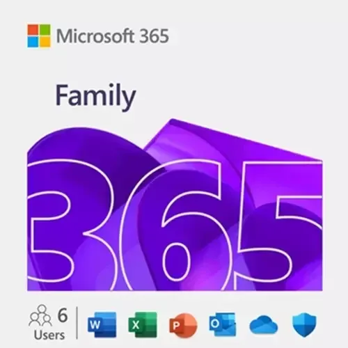 Microsoft Office 365 Family Office suite 1 license(s) Multilingual 1 year(s) - Image 1