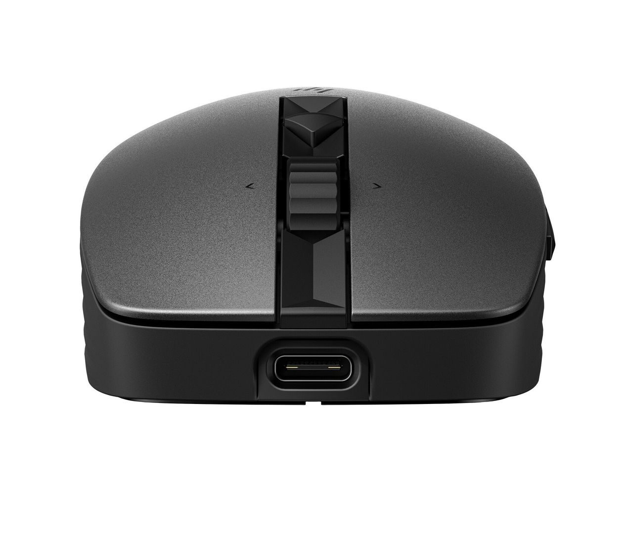 HP 715 Rechargeable Multi-Device Mouse. Form factor: Ambidextrous. Device interface: RF Wireless + Bluetooth Movement resolution: 3000 DPI Buttons quantity: 7 Scroll type: Wheel. Power source: Batteries/Cable. Product colour: Black - Image 1