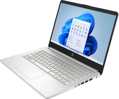 HP 14s-fq1005na AMD Ryzen™ 7 5700U Laptop 35.6 cm (14") Full HD 8 GB DDR4-SDRAM 512 GB SSD Wi-Fi 5 (802.11ac) Windows 11 Home Silver