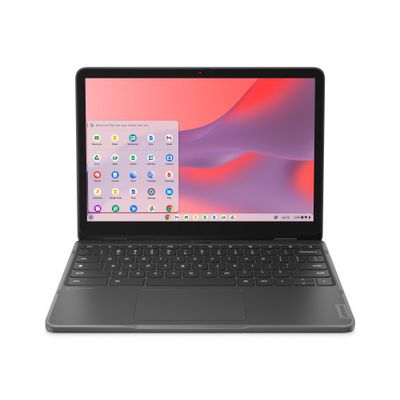 Lenovo 500e Yoga Chromebook Gen 4 Intel N N100 31 cm (12.2") Touchscreen WUXGA 8 GB LPDDR5-SDRAM 64 GB eMMC Wi-Fi 6E (802.11ax) ChromeOS UK English Grey
