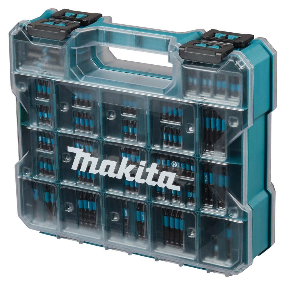 Makita 100 Piece Impact Black Screwdriver Bit Set - Image 1