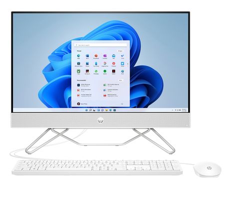 HP 24-cb1040na Intel Core i5 i5-1235U 60.5 cm (23.8") 1920 x 1080 pixels All-in-One PC 8 GB DDR4-SDRAM 512 GB SSD NVIDIA GeForce MX450 Windows 11 Home Wi-Fi 5 (802.11ac) White - Thumbnail 2