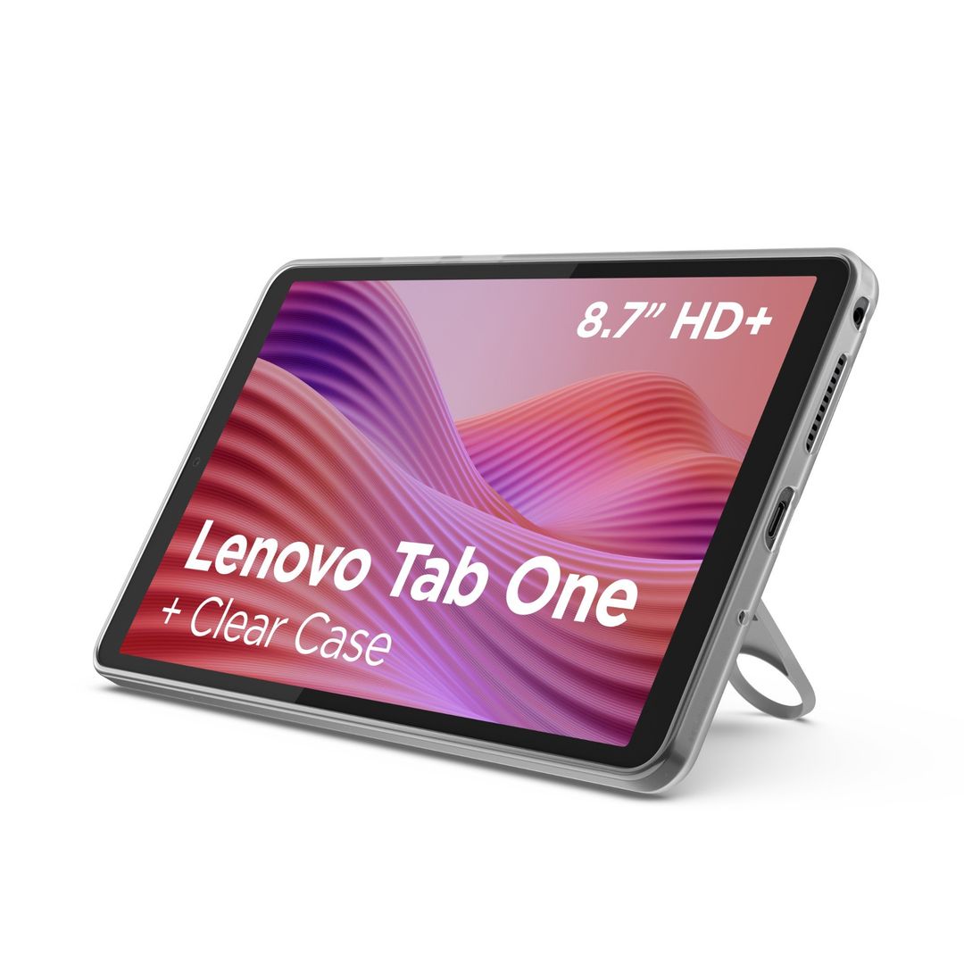 Lenovo Tab One Mediatek 64 GB 22.1 cm (8.7") 4 GB Wi-Fi 5 (802.11ac) Android 14 Grey - Image 1