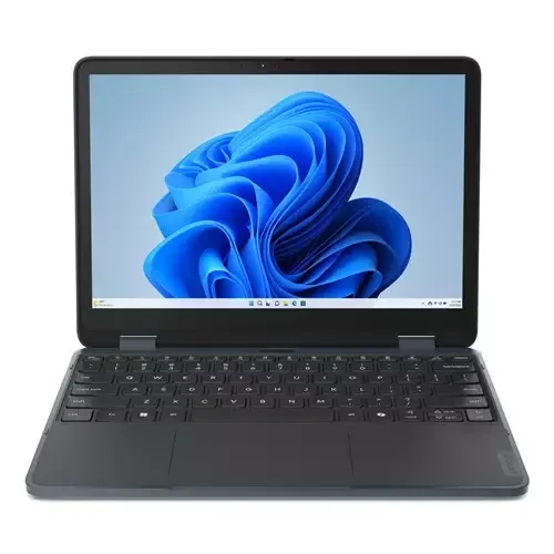 Lenovo 500w 2-in-1 Gen 5 Intel N N150 Hybrid (2-in-1) 31 cm (12.2") Touchscreen WUXGA 8 GB LPDDR5-SDRAM 128 GB SSD Wi-Fi 6E (802.11ax) Windows 11 Pro English Grey - Image 1