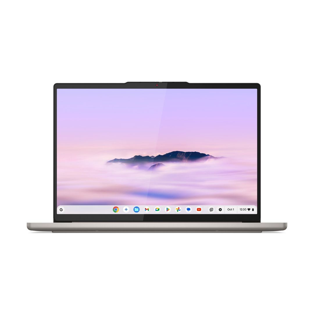 Lenovo Chrome 14M9610 MediaTek Kompanio Ultra 910 Laptop 35.6 cm (14") Touchscreen WUXGA 16 GB LPDDR5x-SDRAM 256 GB UFS Wi-Fi 7 (802.11be) ChromeOS English Grey - Image 1