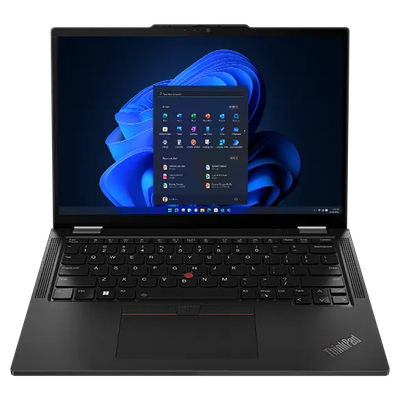 Lenovo ThinkPad X13 Yoga Gen 4 Intel Core i7 i7-1355U Hybrid (2-in-1) 33.8 cm (13.3") Touchscreen WUXGA 16 GB LPDDR5-SDRAM 512 GB SSD Wi-Fi 6E (802.11ax) Windows 11 Pro UK English Black - Thumbnail 1