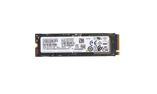 HP 512GB PCIe-4x4 NVMe Solid State Drive - Thumbnail 2