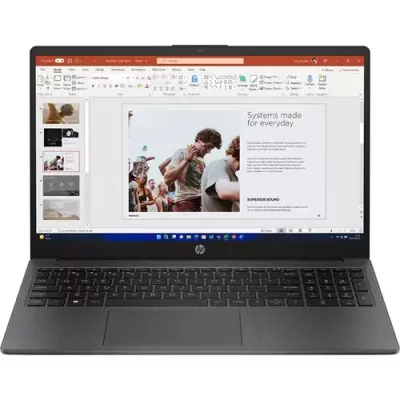 HP 255 G10 AMD Ryzen™ 5 7530U Laptop 39.6 cm (15.6") Full HD 8 GB DDR4-SDRAM 256 GB SSD Wi-Fi 6 (802.11ax) Windows 11 Home Black - Thumbnail 2
