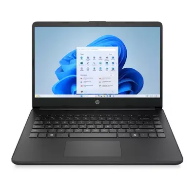 HP 14-dq6002na Intel® N N150 Laptop 35.6 cm (14") HD 4 GB DDR4-SDRAM 128 GB UFS Wi-Fi 6 (802.11ax) Windows 11 Home in S mode Black - Thumbnail 2