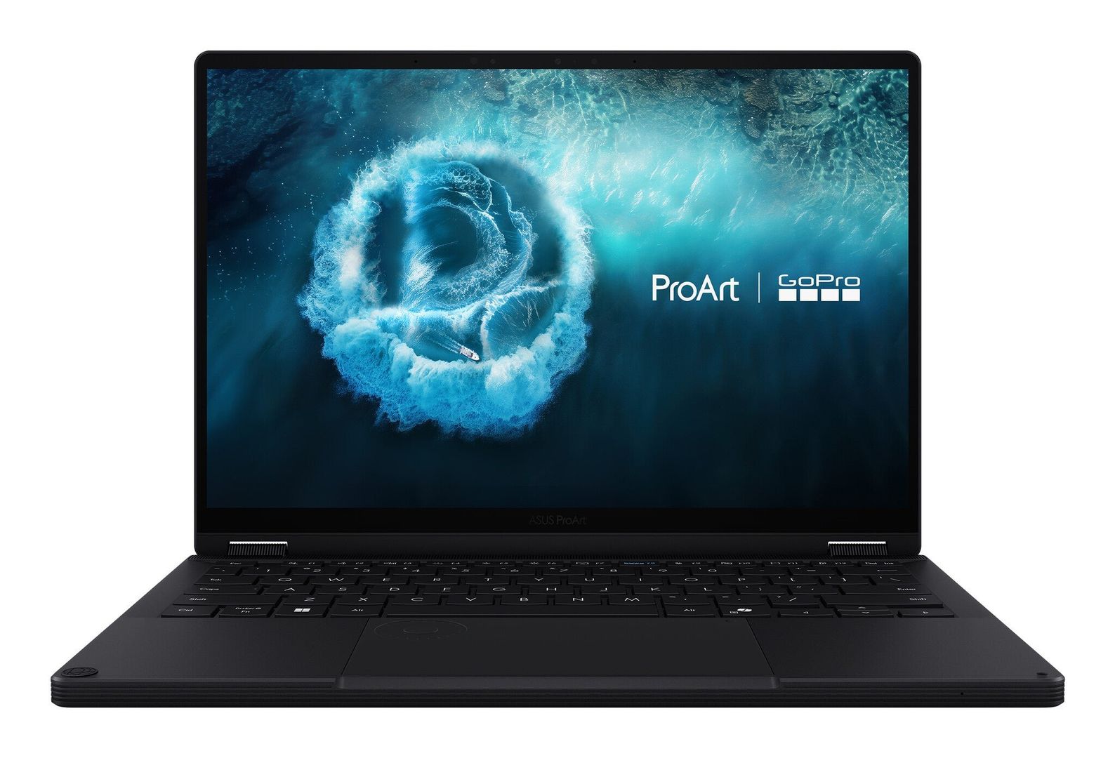 ASUS ProArt GoPro Edition PX13 HN7306EAC-LX084W Copilot+ PC AMD Ryzen™ AI Max+ 395 Hybrid (2-in-1) 33.8 cm (13.3") Touchscreen 3K 128 GB LPDDR5x-SDRAM 2 TB SSD Wi-Fi 7 (802.11be) Windows 11 Home Black - Image 1