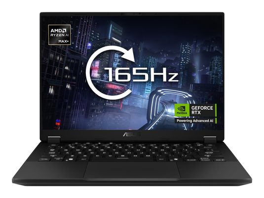 ASUS TUF Gaming A14 FA401EA-RG007W AMD Ryzen™ AI Max+ 392 Laptop 35.6 cm (14") WQXGA 32 GB LPDDR5x-SDRAM 1 TB SSD Wi-Fi 6E (802.11ax) Windows 11 Home Black, Grey