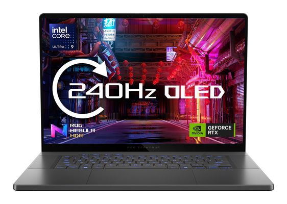 ASUS ROG Zephyrus G16 GU606AP-TB002W Intel Core Ultra 9 386H Laptop 40.6 cm (16") WQXGA 32 GB LPDDR5x-SDRAM 1 TB SSD NVIDIA GeForce RTX 5070 Wi-Fi 7 (802.11be) Windows 11 Home Grey - Thumbnail 2