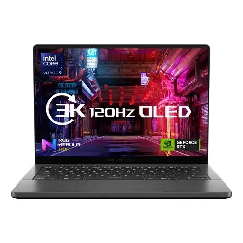 ASUS ROG Zephyrus G14 GU405AP-SY004W Intel Core Ultra 9 386H Laptop 35.6 cm (14") 3K 32 GB LPDDR5x-SDRAM 1 TB SSD NVIDIA GeForce RTX 5070 Wi-Fi 7 (802.11be) Windows 11 Home Grey - Image 1