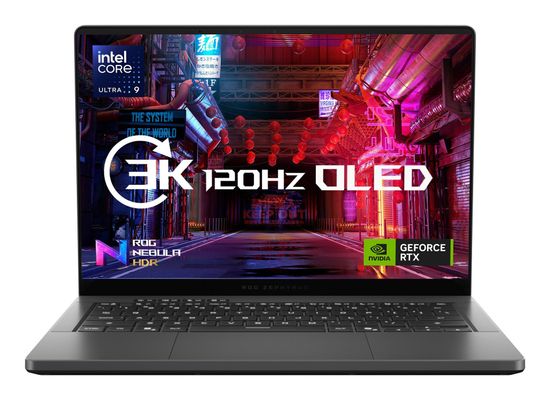 ASUS ROG Zephyrus G14 GU405AP-SY004W Intel Core Ultra 9 386H Laptop 35.6 cm (14") 3K 32 GB LPDDR5x-SDRAM 1 TB SSD NVIDIA GeForce RTX 5070 Wi-Fi 7 (802.11be) Windows 11 Home Grey - Thumbnail 2